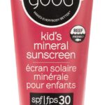 All Good Baby & Kids Sunscreen Lotion for Face & Body - UVA/UVB Broad Spectrum, SPF 30, Zinc Oxide, Coral Reef Friendly, Water Resistant - Zinc, Shea Butter, Coconut Oil, Aloe (3 oz)